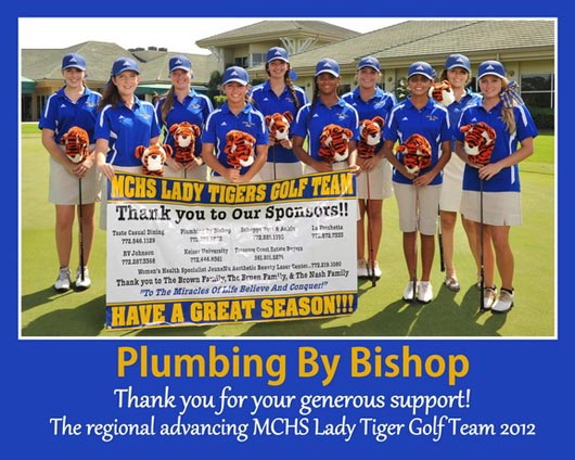 Supporting MCHS Lady Tigers Golf Team